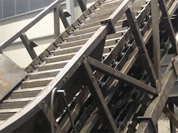 Application of chain plate conveyor in Zhuji Bafang power plant