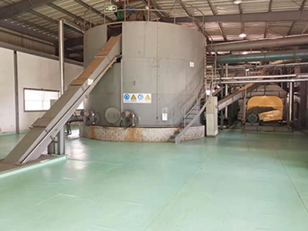 Application of Deqing wangneng sludge drying scraper